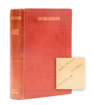 James Joyce’s Dubliners worth £100,000 found in storage box